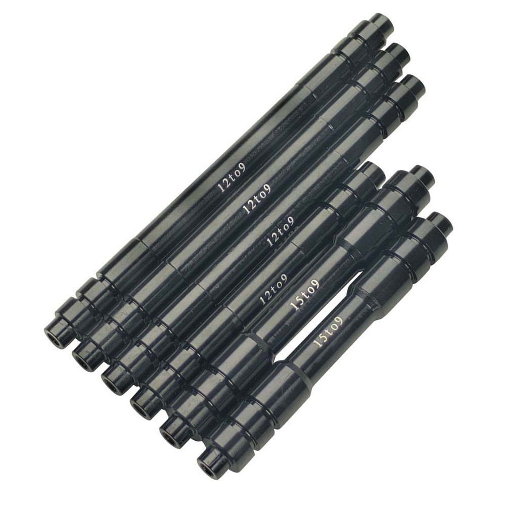 Thru Axle Adapter Bicycle 1215mm to 9mm Quick Release for Mountain Road