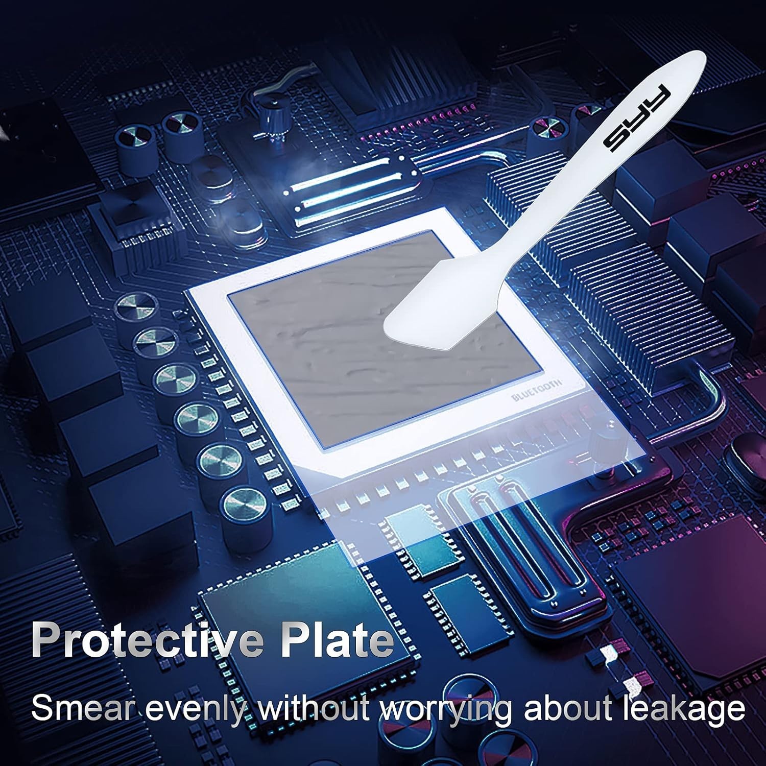 Effortless Application 2g Thermal Paste - Compatible with All Major CPU Sockets