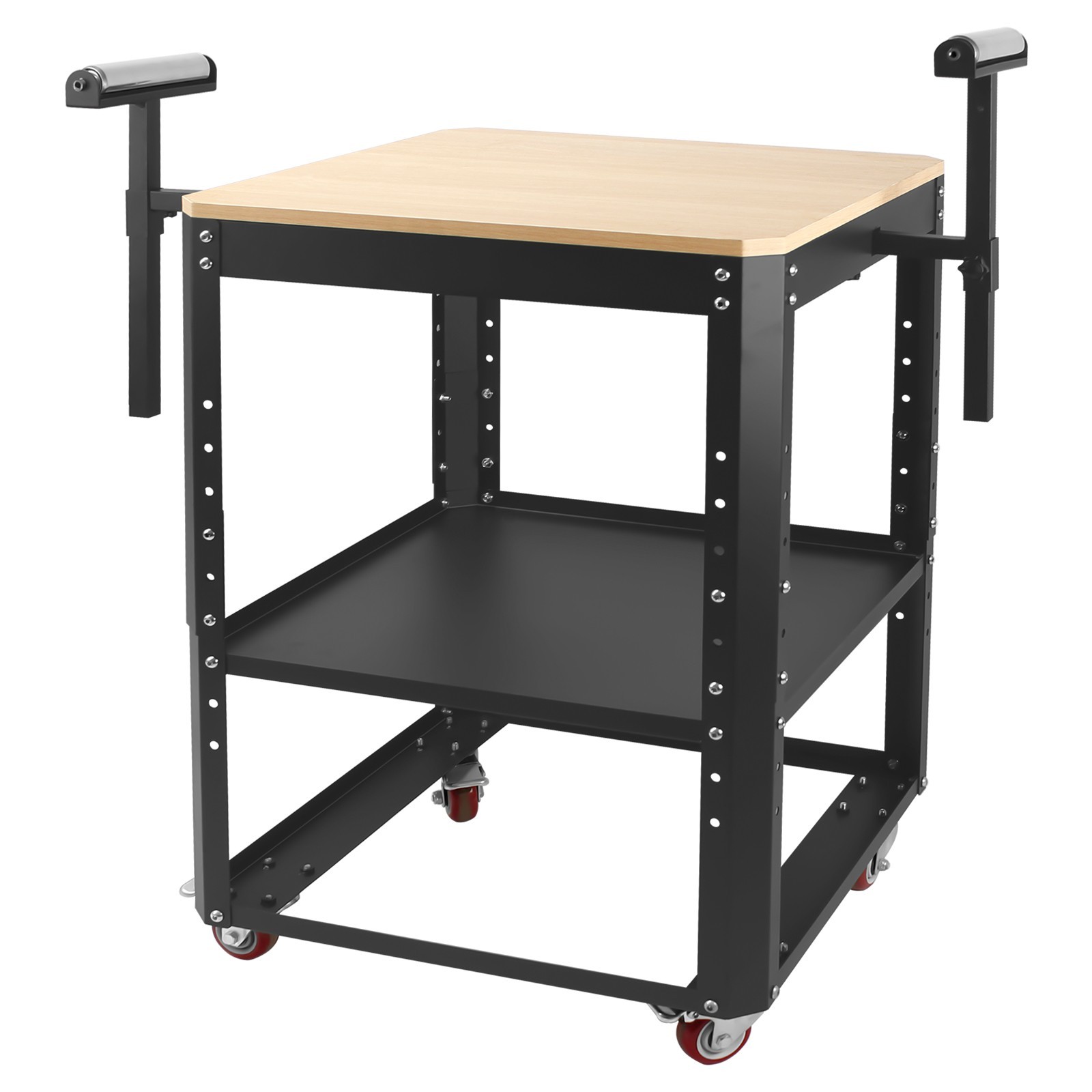 Planer Stand with Wheels,Height Adjustable Miter Saw Tool Stand With Rollers