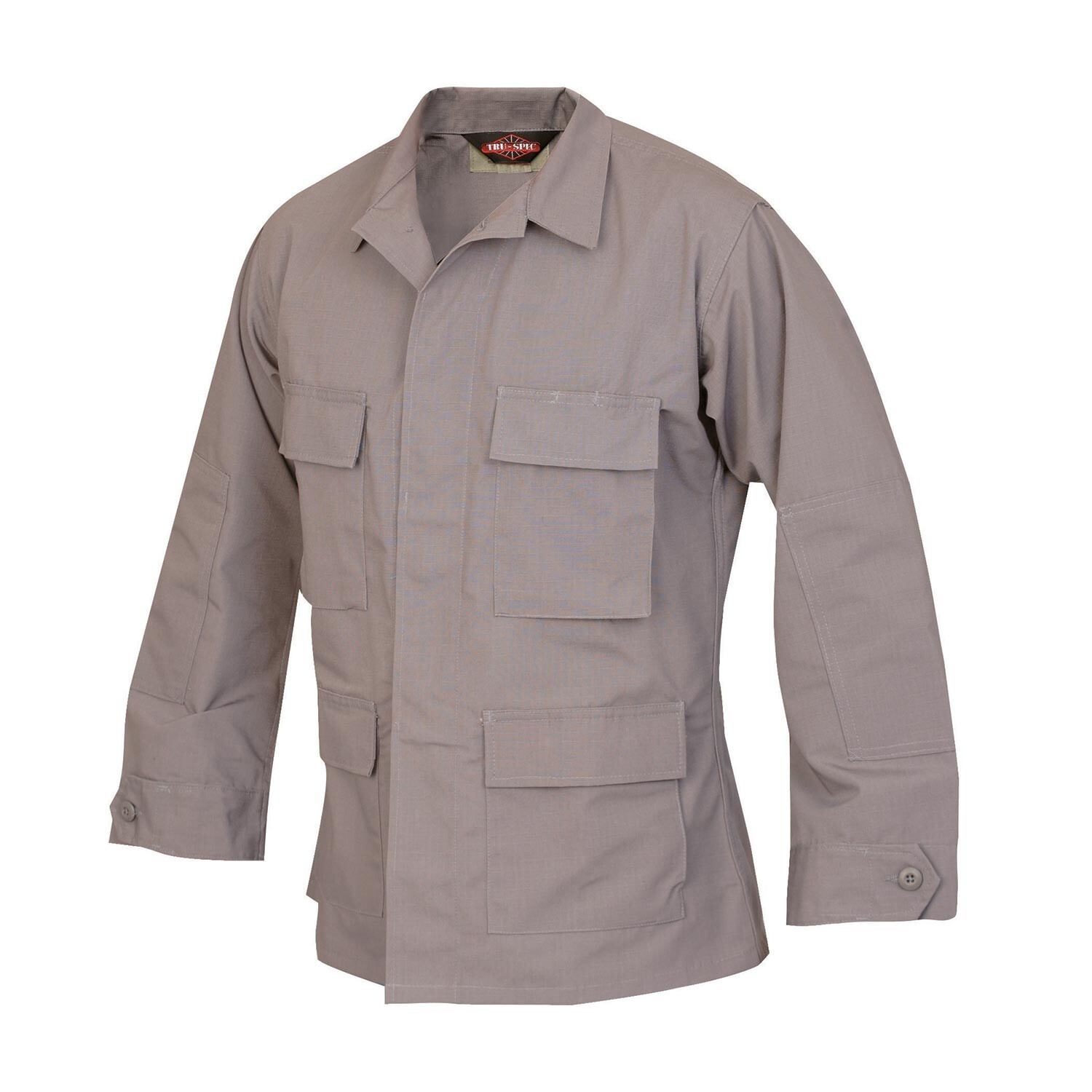 Atlanco TRUSPEC 1301 65/35% Poly Cotton BDU Coat, Gray, Large Regular, NWT