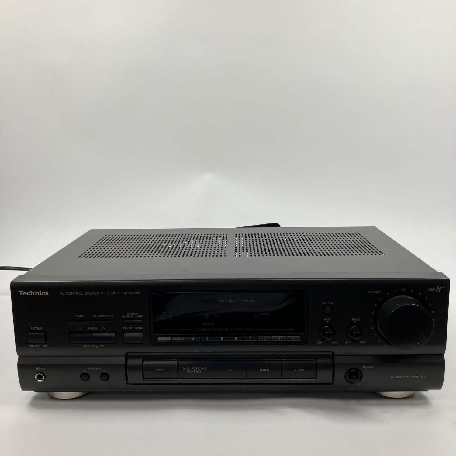 Technics AV Control Stereo Receiver SA-GX190 No Remote