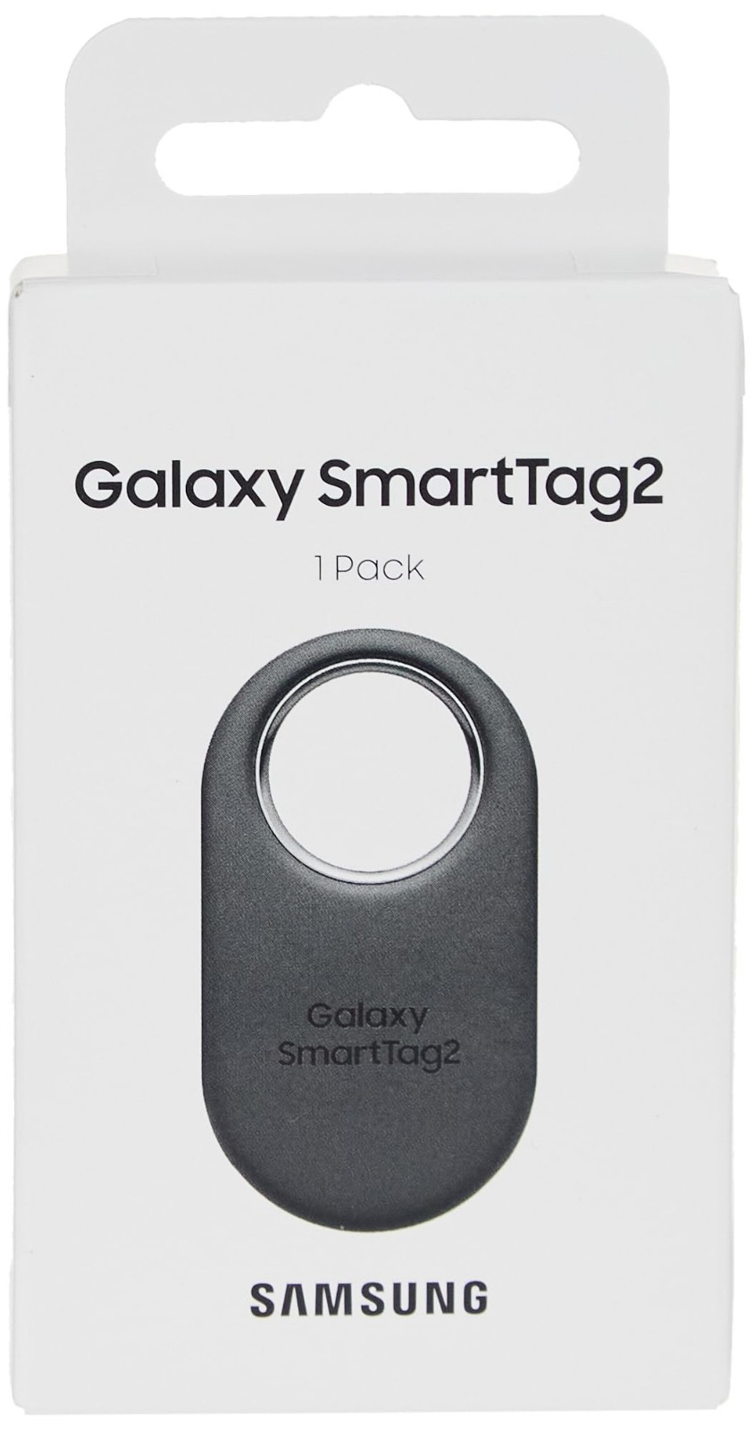 SAMSUNG Galaxy SmartTag2 - 2023 Bluetooth Tracker, Smart Tag 1 Pack - Black