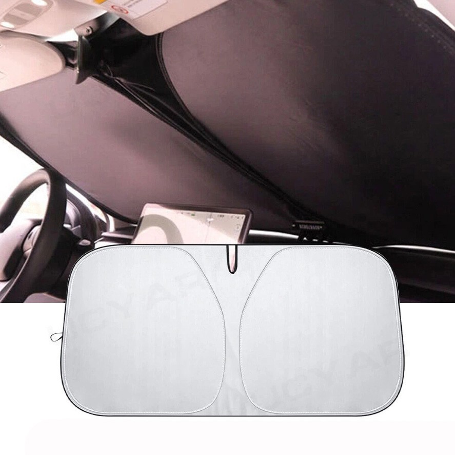 For Cadillac Foldable Front Windshield Sun Visor Shade Sun UV Block Visor Cover