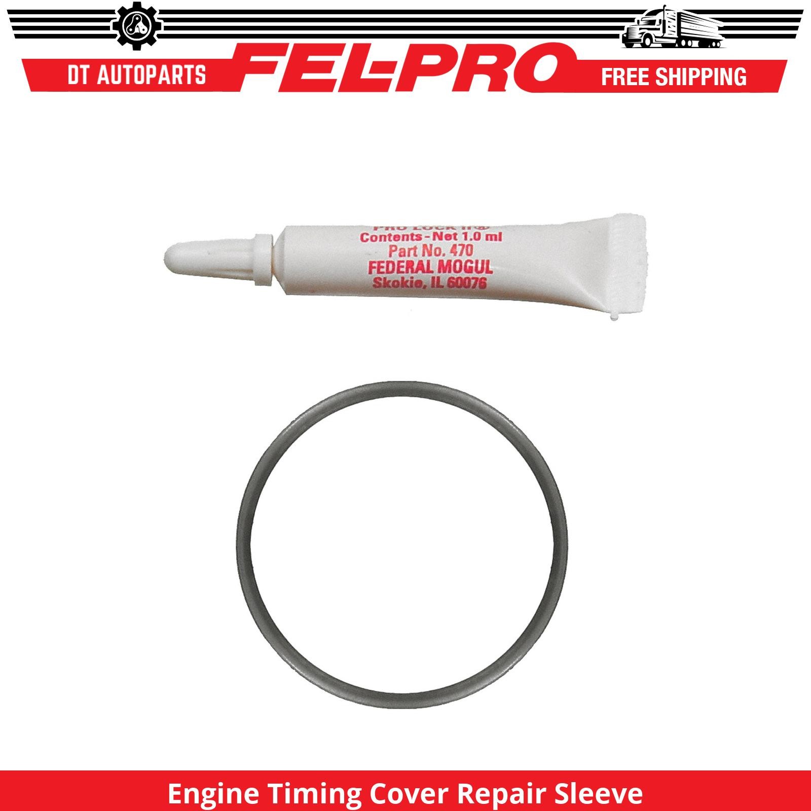 For 1967-1974 GMC K25/K2500 Pickup Engine Timing Cover Repair Sleeve Fel-Pro
