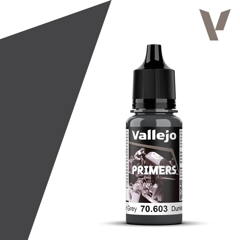 Vallejo Primers 70603 German Panzer Grey Acrylic Paint