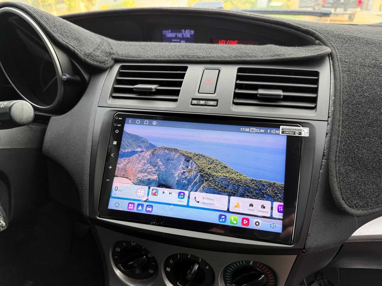 For Mazda 3 2010-2013 Apple Carplay Car Stereo Radio Android 13 GPS WIFI 2G+32G