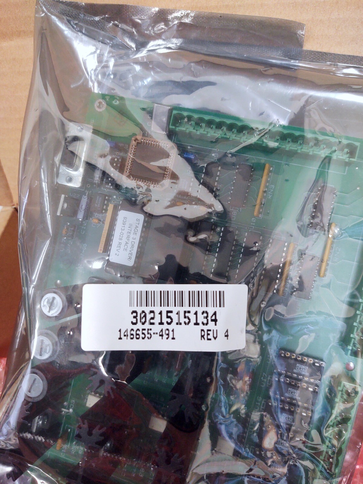 Amsco Steris Eagle Sterilizer AMS 146655-491 Stage 3 Driver / Interface