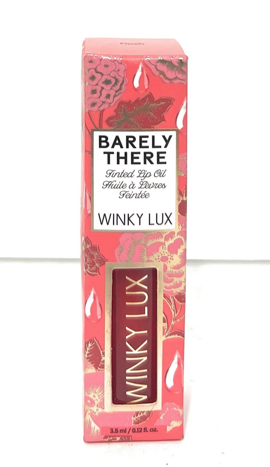 Winky Lux Barely There Tinted Lip Oil Flush 0.12 fl oz - New