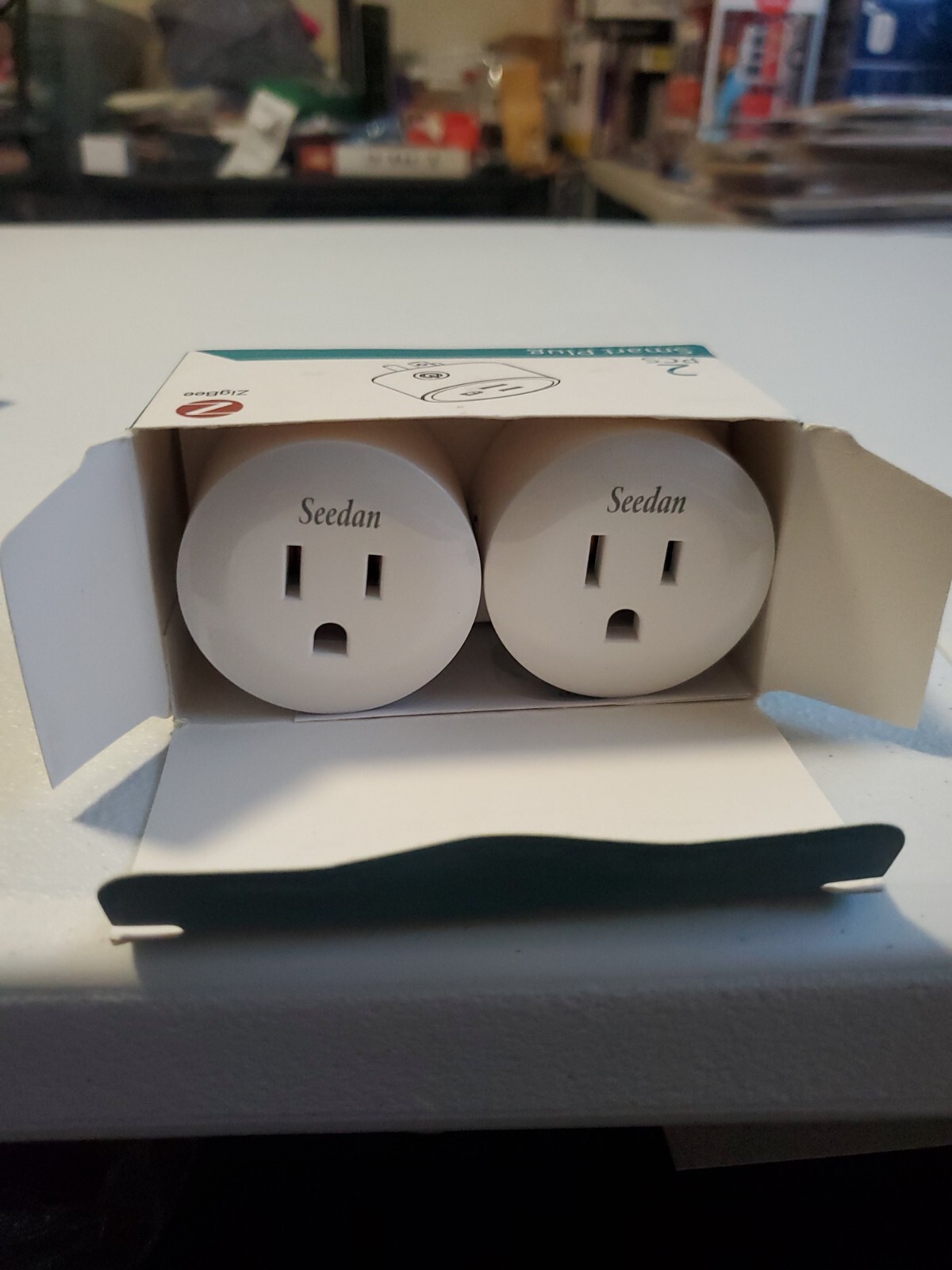 Smart Plug Compatible with Alexa and Google Home for Voice Control Mini Smart...