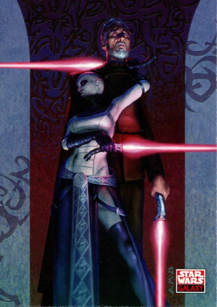 STAR WARS GALAXY SERIES 4 PROMO P1 COUNT DOOKU