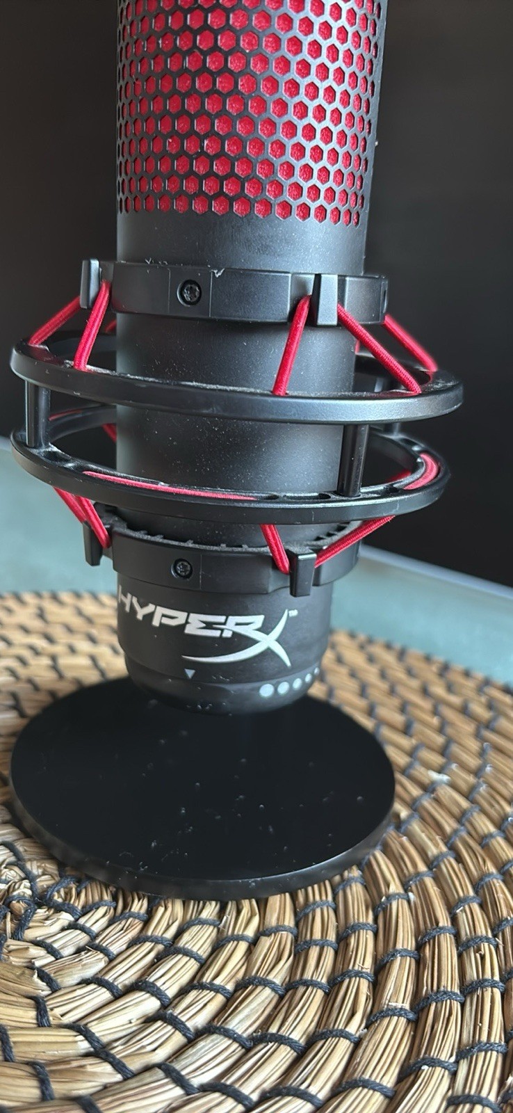 HyperX QuadCast USB Condenser Gaming Microphone
