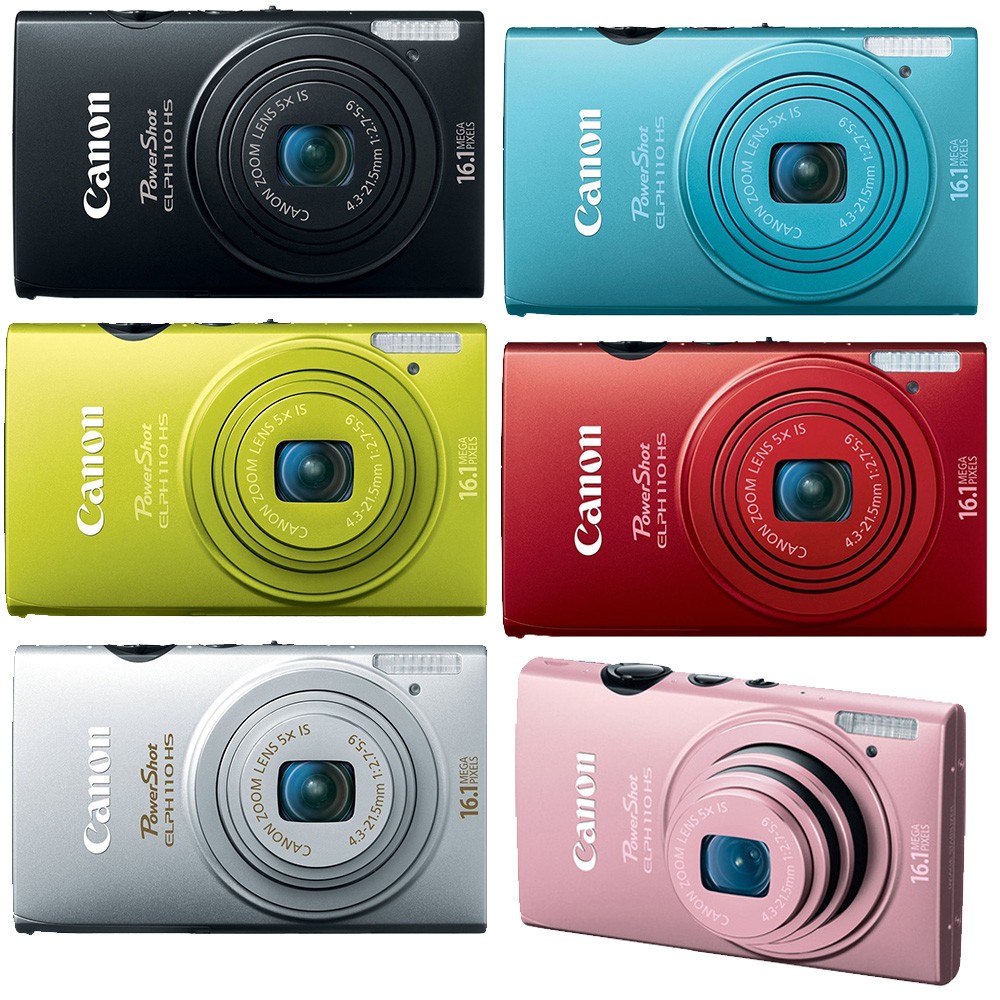 Canon PowerShot IXUS 125 HS/ IXY 220F/ ELPH 110HS Digital Camera 16.1 MP Wi-Fi