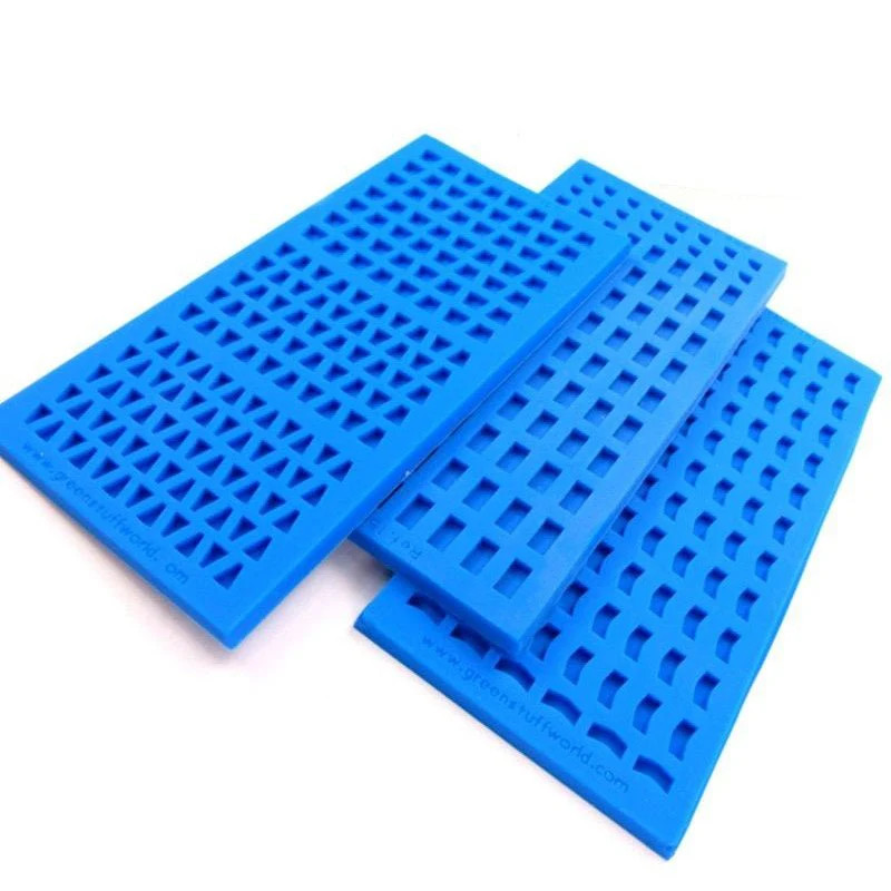 Green Stuff World for Models and Miniatures – Silicone Brick Molds 1507