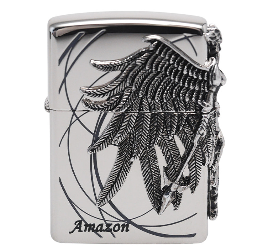 Zippo Lighter Amazon NI EMB Unique Design Windproof
