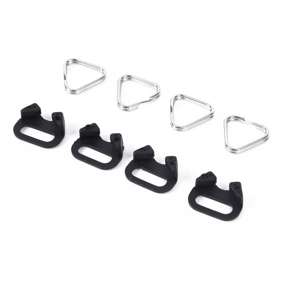 4x Camera Strap Triangle Split Ring Adapter For Leica/Panasonic/Fuji/DSLR