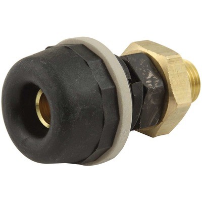 Allstar ALL76311, One Remote Battery Terminal 1/2 in Diameter Gold Brass