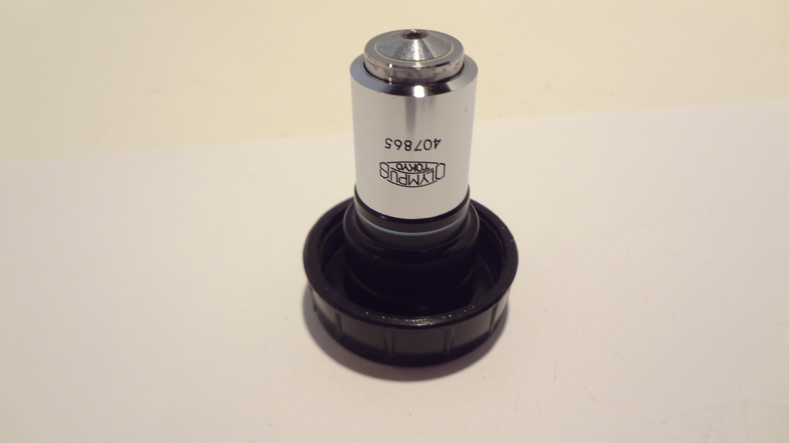 OLYMPUS M PLAN 100X/0.90 REFLECTED LIGHT OBJECTIVE SERIAL NO.407865