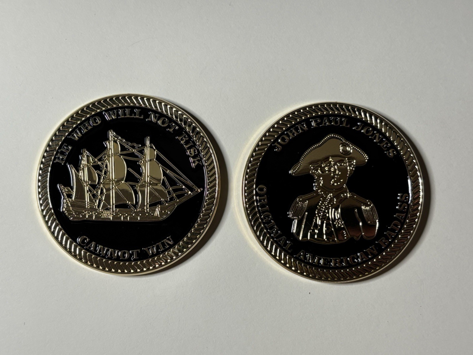 John Paul Jones Challenge Coin - The Original American Badass