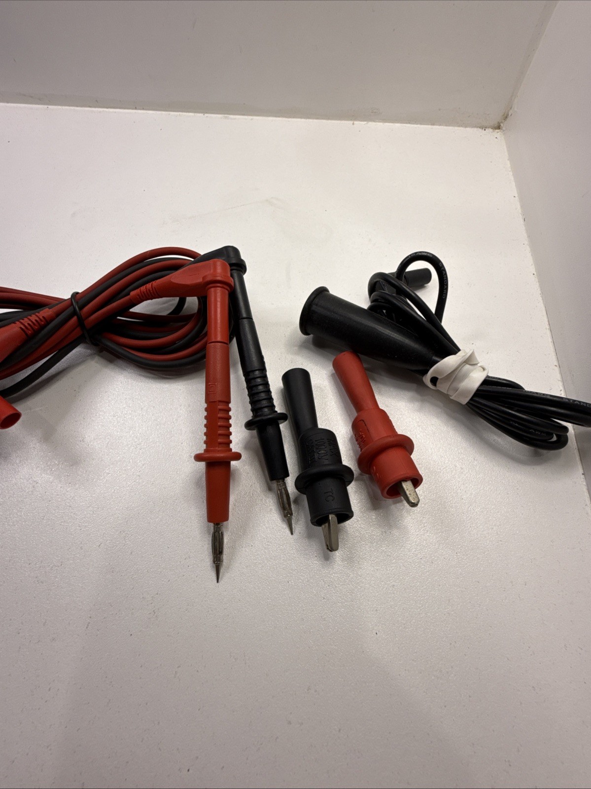 Fluke CAT III Electrical Multimeter Leads 1000V (((CABLES ONLY)))