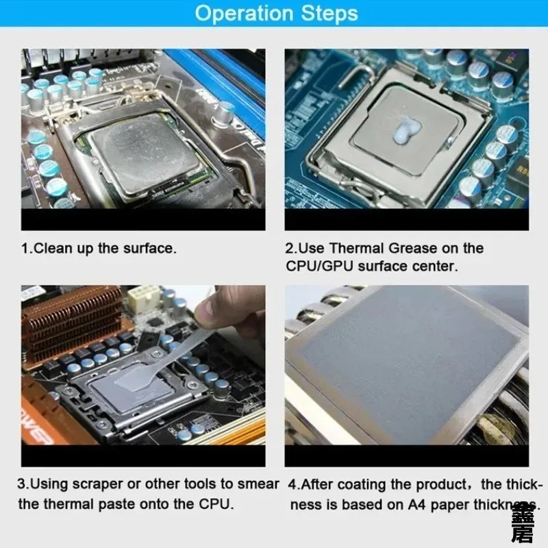MX4 Thermal Paste Processor MX-4 4g 8.5W/M-k For CPU GPU Printer HeatSinkCooling