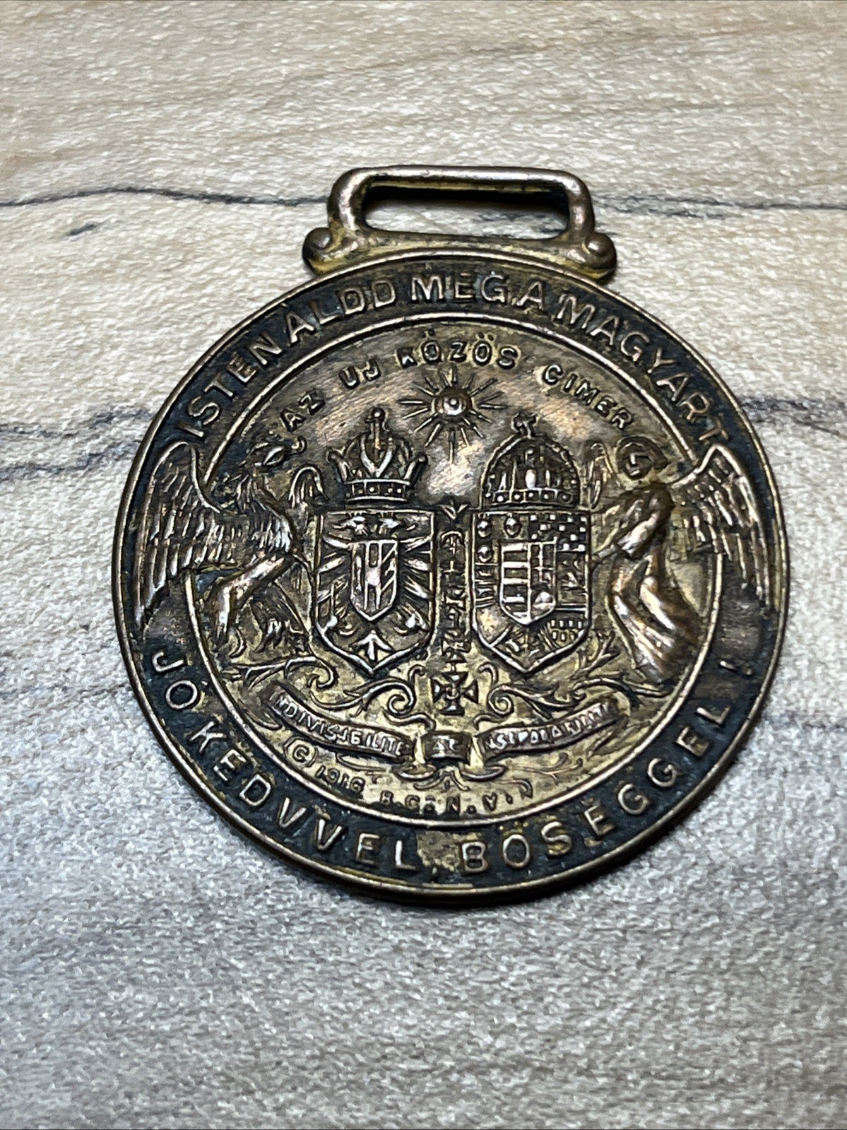 Magyarok Bank New York City, N. Y. Watch Fob *C629