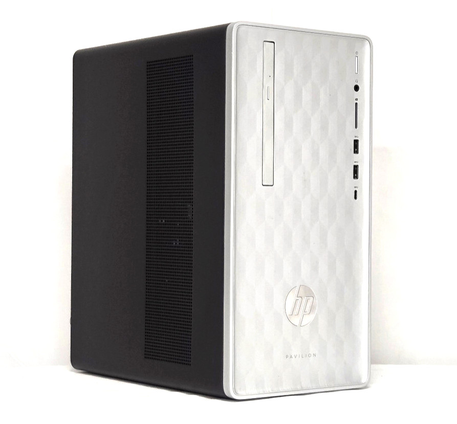HP Pavilion 590-P0117C Mini Tower PC Intel i5-8th 16GB Ram 256GB SSD, Windows 11
