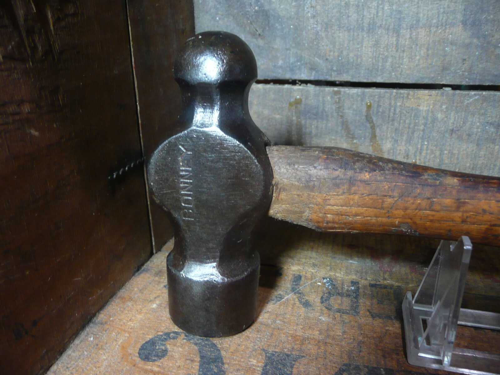 Vintage Bonney Ball Peen Hammer