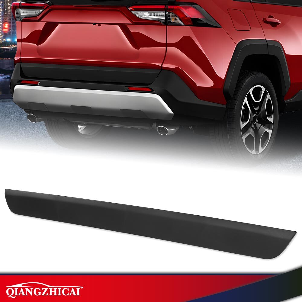 Fit For 19-22 Toyota RAV4 Black Molding Tailgate Liftgate Finish Trim 768020R030