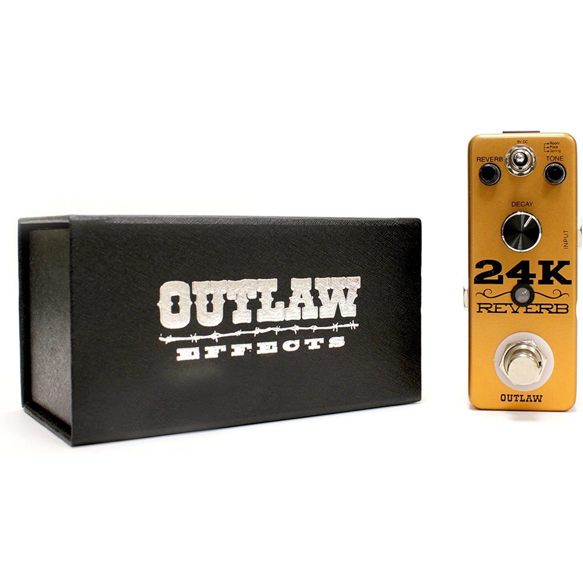 Outlaw 24K Reverb 3-Mode Pedal