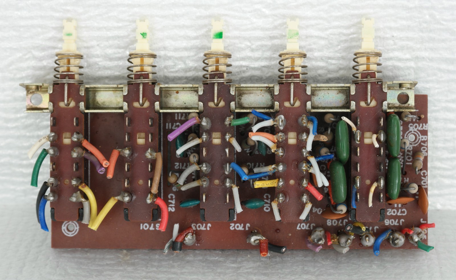 Marantz 4060 Quad Amplifier Part : Push Button Switch Assembly P700 Board