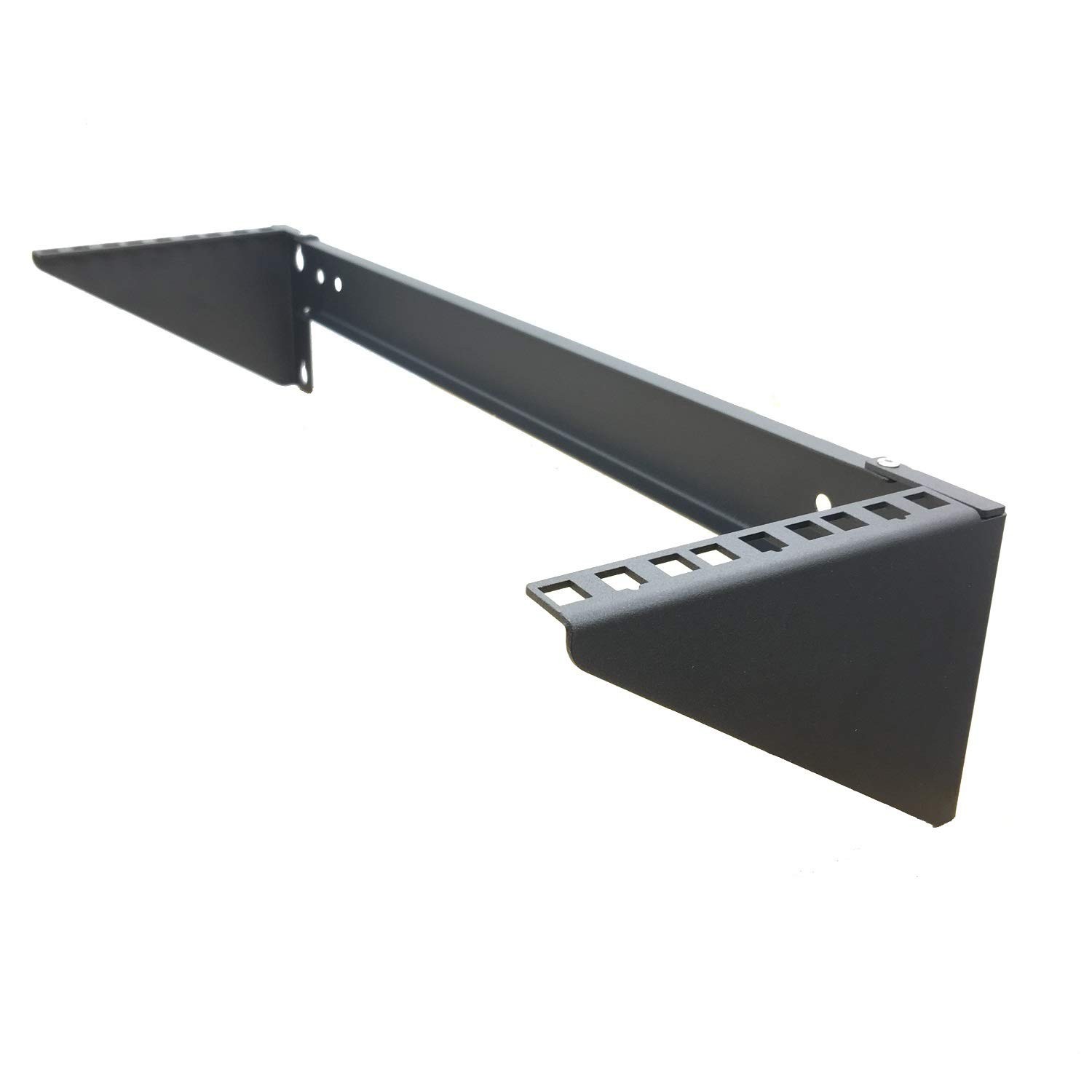 3U Vertical Wall Mount Patch Panel Bracket -Steel Networking Euipment Rack fo...