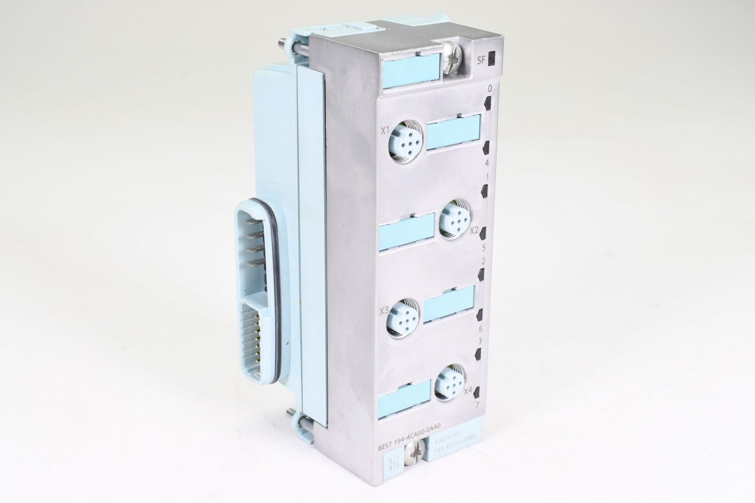 SIEMENS 6ES7194-4CA00-0AA0 + 6ES7145-4FF00-0AB0, Connection + E-module, E02
