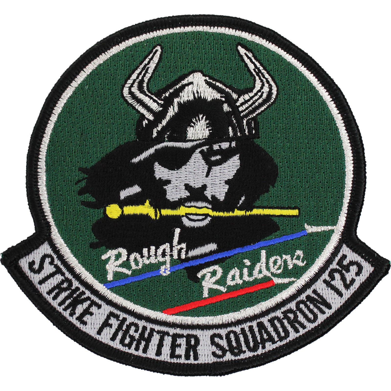 Navy Strike Fighter Squadron VFA-125 Patch ( 4 1/2" Wide x 4 1/4" High ) P1851