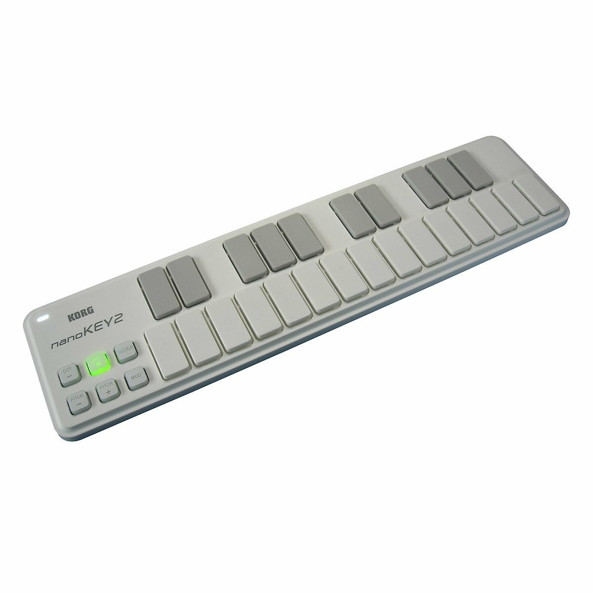 KORG USB MIDI Keyboard Controller nanoKEY2 White New in Box