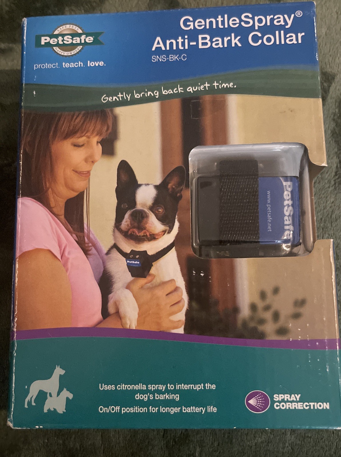 PetSafe Gentle Spray Anti-Bark Dog Collar Model SNS-BK-C - NEW