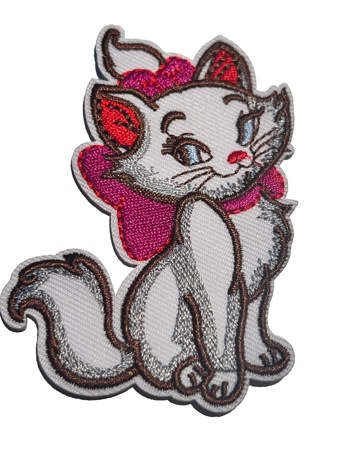 MARIE - ARISTOCATS - DISNEY - Embroidered Iron-On/Sew-On Patch