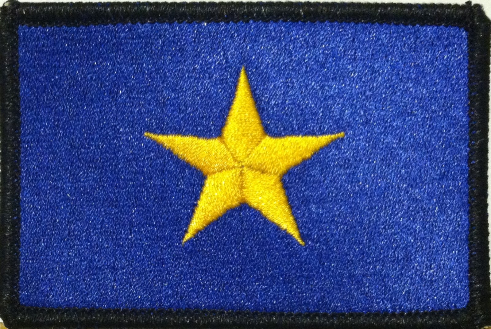 The Burnet Flag (1836-1839) TEXAS FLAG Patch With Hook Adhesive Fastener #21