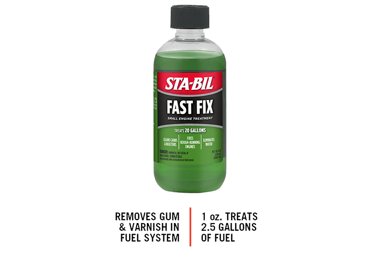 STA-BIL 22304 Fast Fix Small Engine Treatment Cleans Carburetors - 8oz