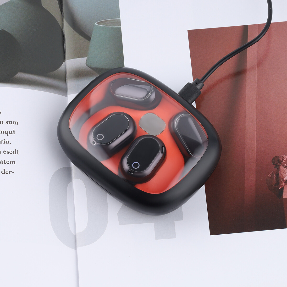 Wireless True Bone Conduction Headphones Wireless Headset Earbuds Bluetooth V5.3