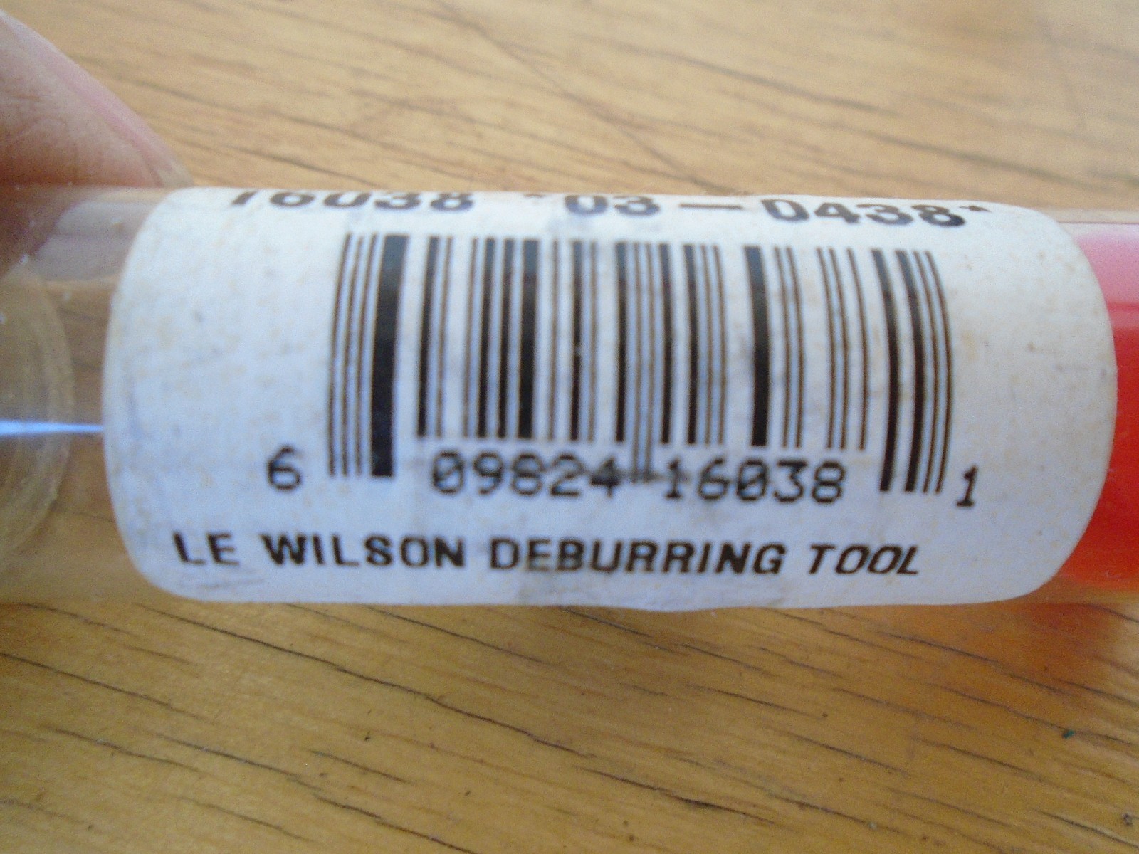 L.E. Wilson Chamfer & Deburring Tool 17 to 45 Caliber NEW!