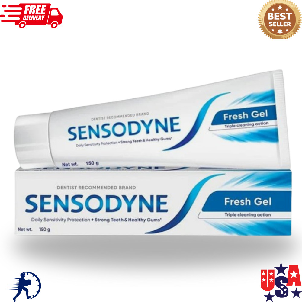 Sensodyne Fresh Gel Toothpaste – Gentle Care for Sensitive Teeth