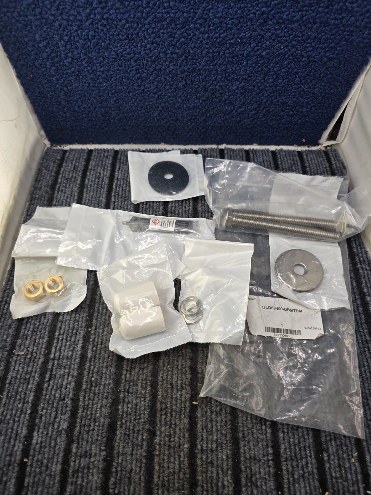 GLO68400-DBMTBM Diving Board Bolts Mounting Assembly For 2-Hole Residential Pool