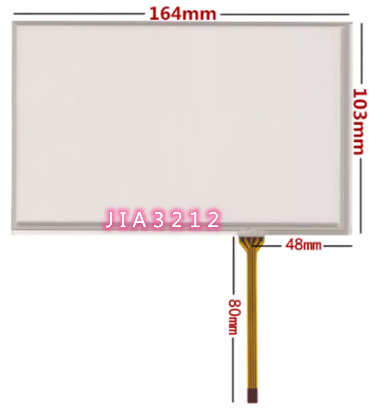 165*104 164*103mm 4wire Resistive Touch Screen 7inch for TFT AT070TN84 V.1