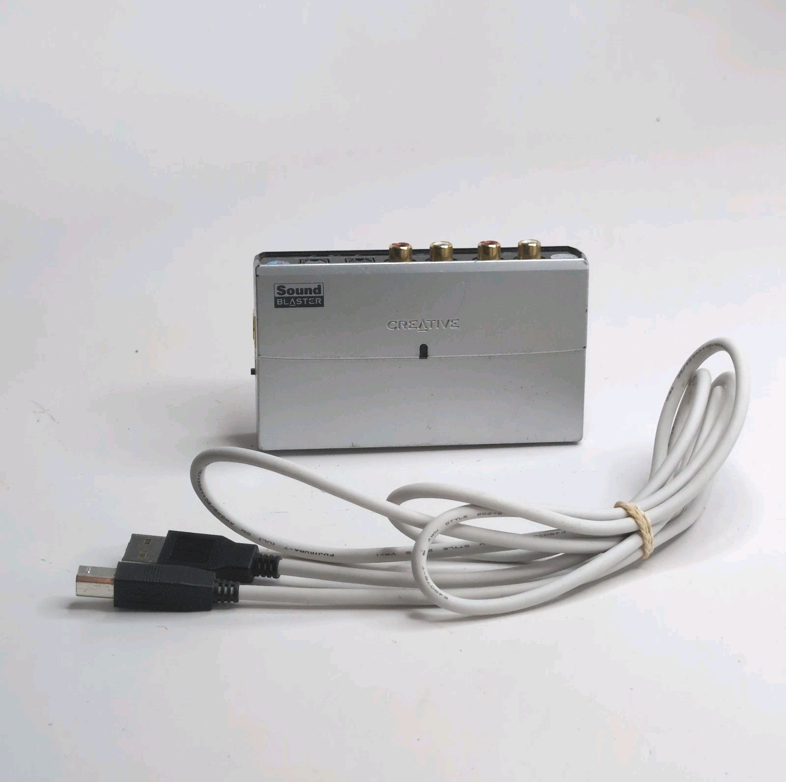 Creative Labs Live 24-bit External Sound Blaster Model SB0270 Laptop W/ Bracket