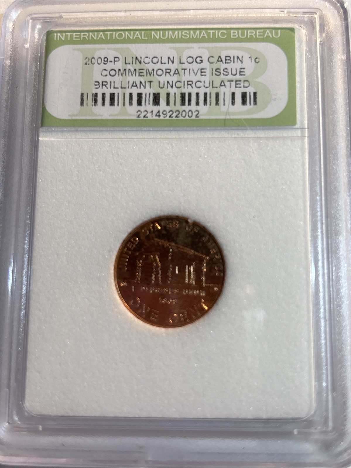 ✅ 2009-P Lincoln Cent Log Cabin Early Childhood #1 GEM BU Penny US Coin 09P1