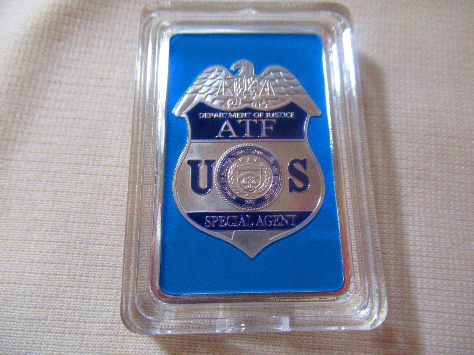 U S Dept of Alcohol Tobacco & Firearms  - ATF  "Special Agent"  Challenge (BAR)