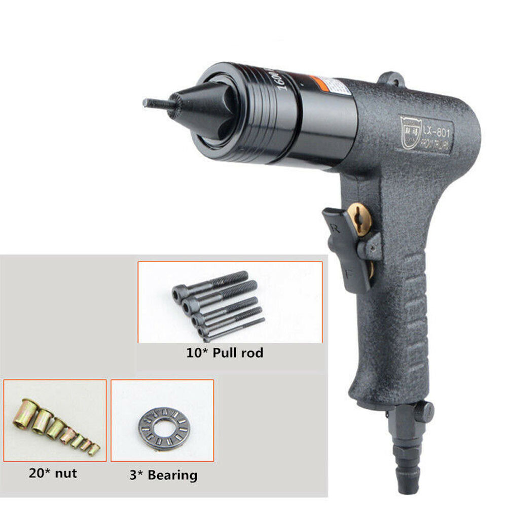 M3 Rivet Gun Pneumatic Riveters Pull Setter Pneumatic Air Rivets Nut Gun Tools