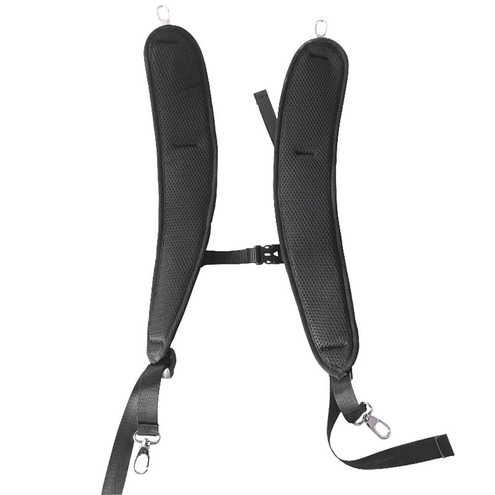 H Style Backpack Shoulder Strap Adjustable Padded Belt Harness Strap Replacement
