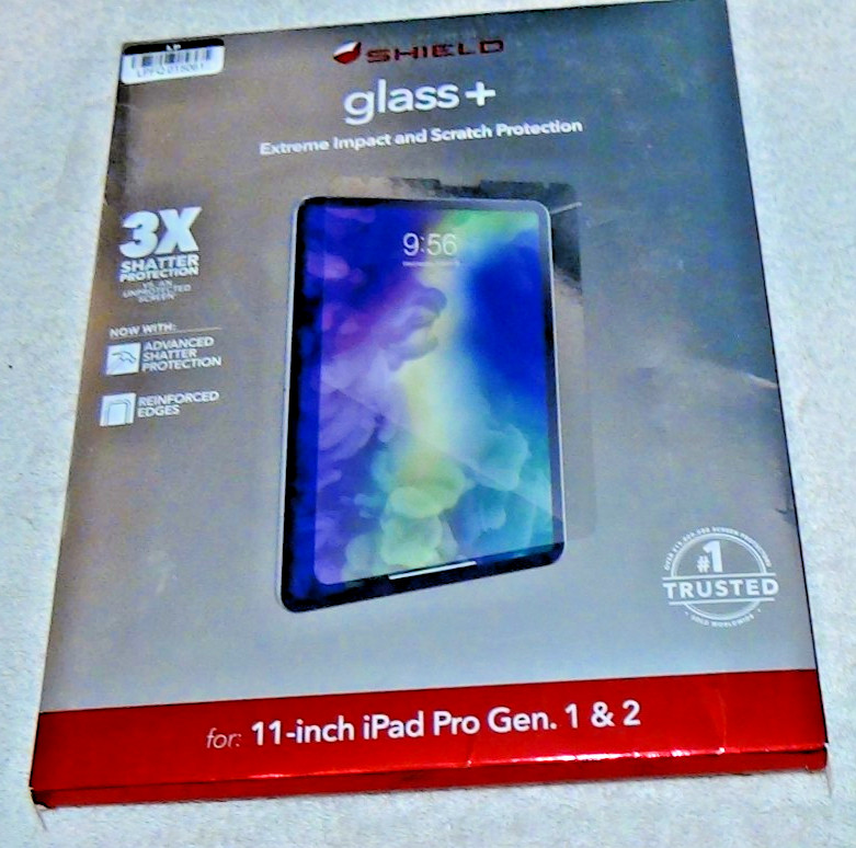 Zagg Invisible Shield Glass + Shield for 11" iPad Pro Gen. 1 & 2