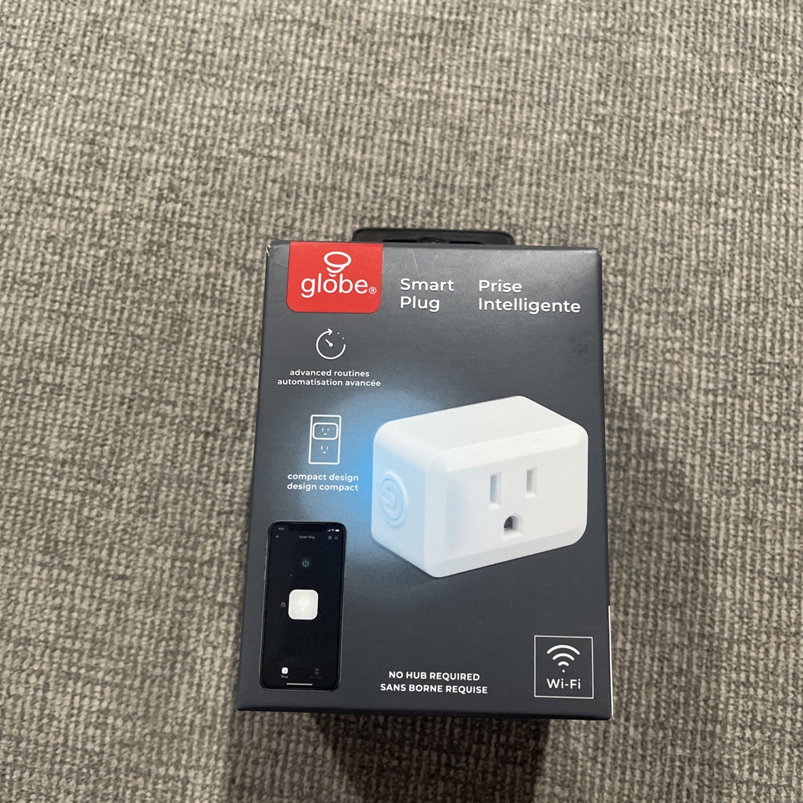 Globe Wi-Fi Smart Plug No Hub Required Works With Alexa, Siri, Hey Google New
